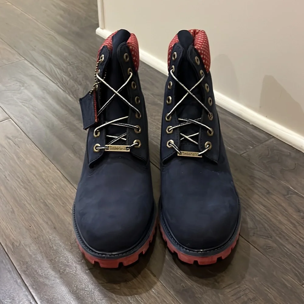 Timberland X Villa Stars and Stripes Old Glory 6” Boots new 4th of July Mens 10
